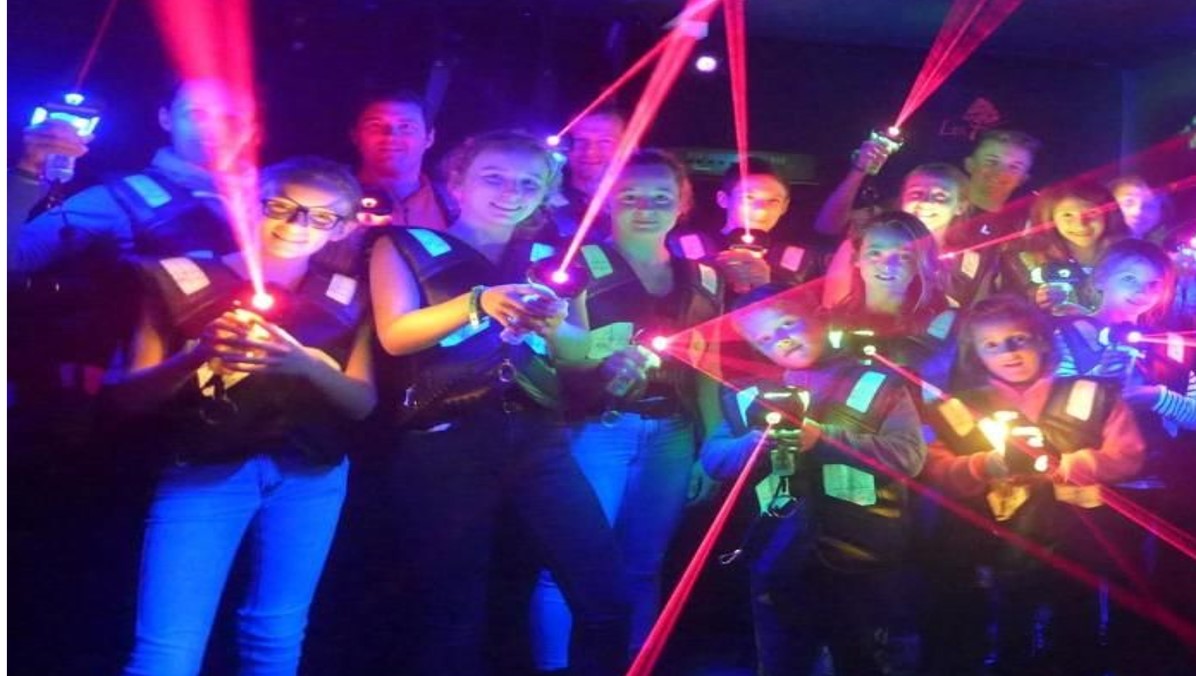 Laser Tag at the Boardwalk