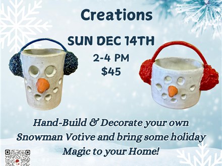 Snowman Votive Creations Snowman Votive Creations