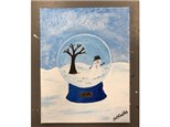 Kids Afternoon: Snow Globe Painting
