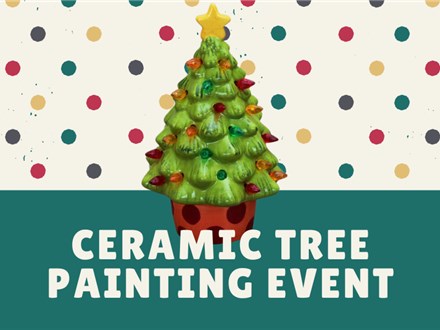 Ceramic tree Painting event-Prodigy Winery Sunday Nov 24 @ 2pm