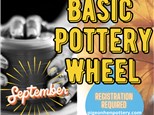 Basic Pottery Wheel September 2024