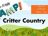 Camp: Critter Country 7/29-8/2 SOLD OUT