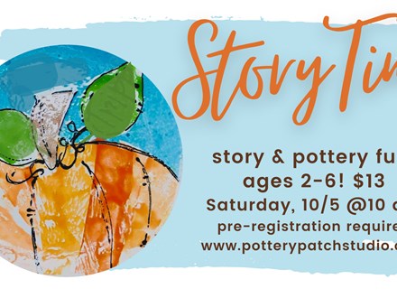 Little's Art & Storytime 10/5 @The Pottery Patch