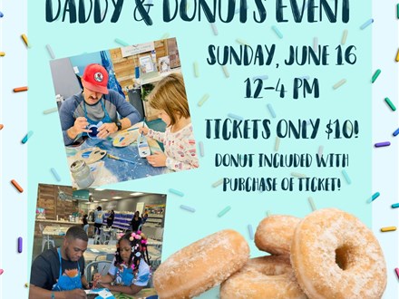 Donuts with Dad! June 16 - $5/person