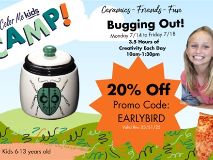 Summer Camp - Bugging Out 7/14 to 7/18