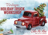 Adult Workshop - Vintage Truck with Tree Holiday Workshop 2024