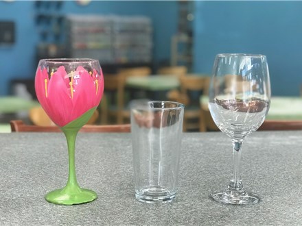 Wine Glass Painting Party (Reservation Fee)