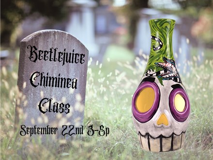 Beetlejuice Chiminea Class at GREENWOOD