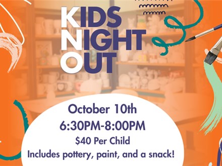 Kids Night Out October 10th, 2025