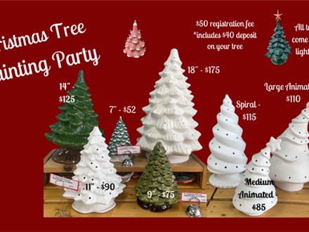 Christmas Tree Painting Party