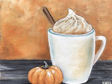 Pumpkin Spiced Latte Canvas Event