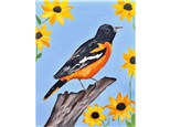 Bel Air Adult Oriole Bird Canvas - March 6th