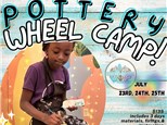 Kids' Pottery Wheel Camp July 23rd, 24th, 25th