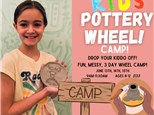 June 13th, 14th, 15th Kids Pottery Wheel Camp 2023