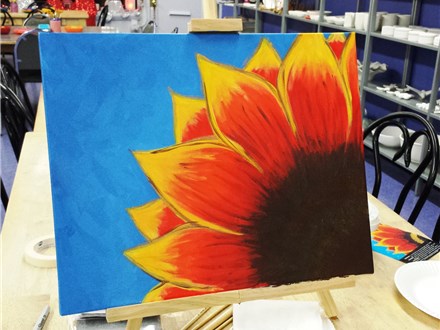 "Red Sunflower" 
Suggested age: 18 & up