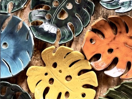 You Had Me at Merlot - Garden Leaves - Clay - Saturday July 12th - $40