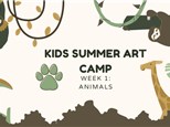 Kids Summer Art Camp Week 1: Animals