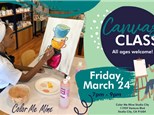 3.24.23 CANVAS PAINTING CLASS - All ages!