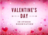 Valentine's Day IN-STUDIO RESERVATION