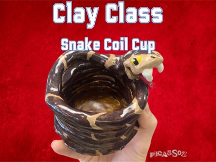 Snake Coil Cup Clay Class