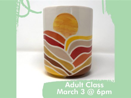 Sunset Planter Adult Class - March 3, 2022