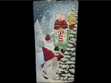 You Had Me at Merlot - Lighting The Tree - Canvas - Sunday Nov 24th - 11am - $36