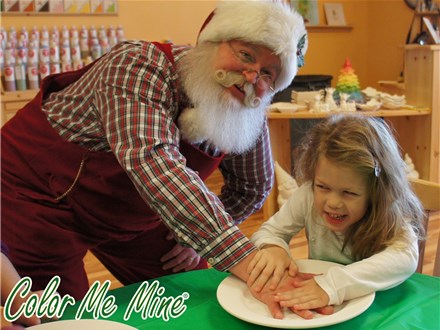 Paint with Santa: Tuesday, December 3rd, 5:00-7:00pm