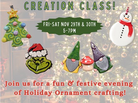 Ornament Creations Class