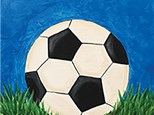 Soccer Time! Kids Canvas Painting, Saturday June 25th @ 3pm