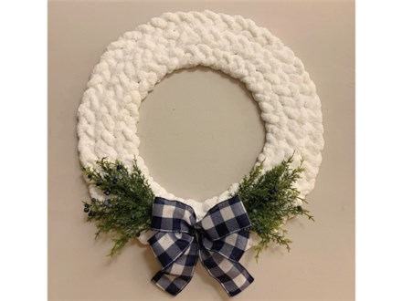 1/8 Cozy Winter Wreath at Uva Wine Bar