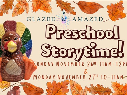 Preschool Storytime! November 2023 Session 1