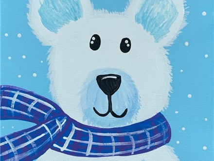 Winter Bear Canvas - Saturday January 14th 11:30-1pm