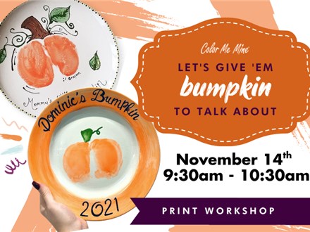 Paint BUM-pkin's Print Workshop