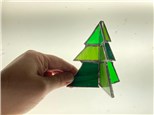 Stained Glass Christmas Tree