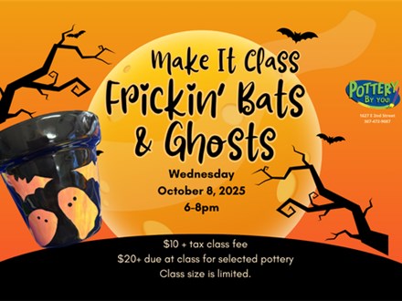 Make It Class Frickin' Bats & Ghosts