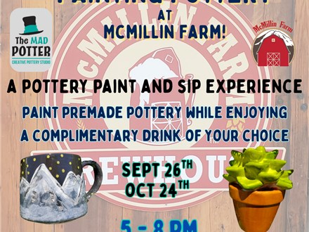 Pottery Painting at Mcmillin Farm