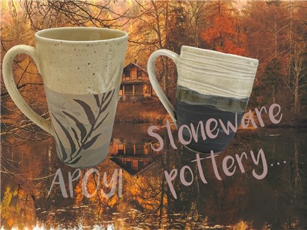 Stoneware Pottery Paint and Sip