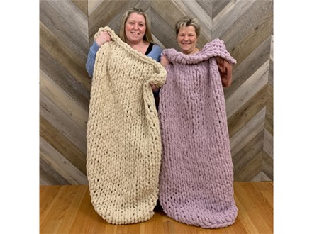 Teen Chunky Knit Blanket