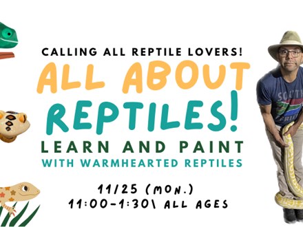 All About Reptiles~ Learn & Paint~