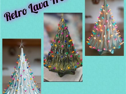 Retro Lava Tree Adult Paint Night $120
