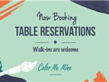 TABLE RESERVATION - OXNARD