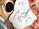 You Had Me at Merlot - Stoneware Clay Ghost Candy Dish- Saturday Sept 6th - $30