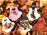 You Had Me at Merlot - Stoneware Clay Ghost Candy Dish- Saturday Sept 6th - $30