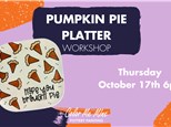 Pumpkin Pie Platter - October 2024