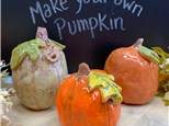Make your own Clay Pumpkin