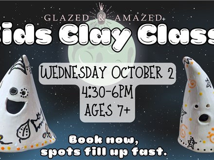 Kids Clay Class! October 2024