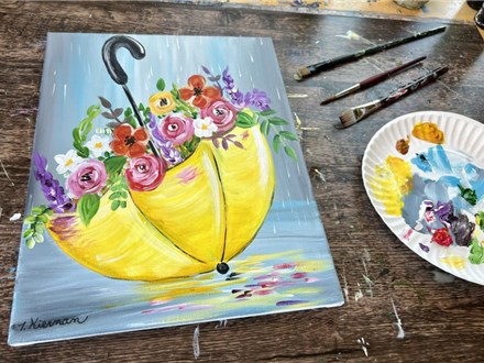 Paint Night Canvas 