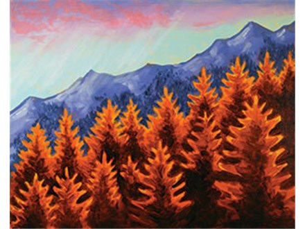 Autumn Ridge Canvas Class Sept. 18 - $35