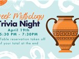 Trivia Night Greek Mythology - April 19