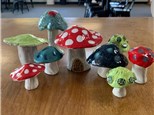 Clay Hand Building Class: Clay Mushrooms! Wednesday, June 29, 6-7:30